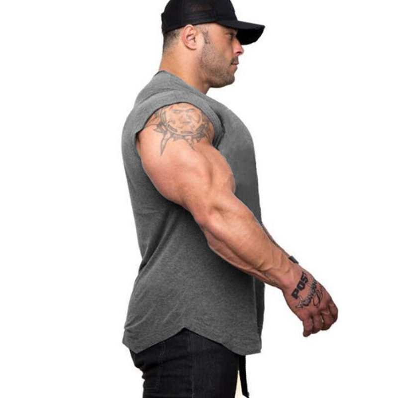T-shirts sans manches en coton - Tank Top Muscle avis et prix