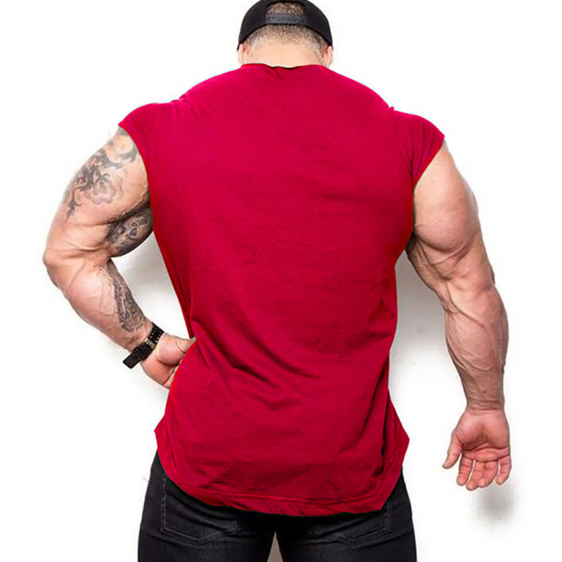 T-shirts sans manches en coton - Tank Top Muscle avis et prix