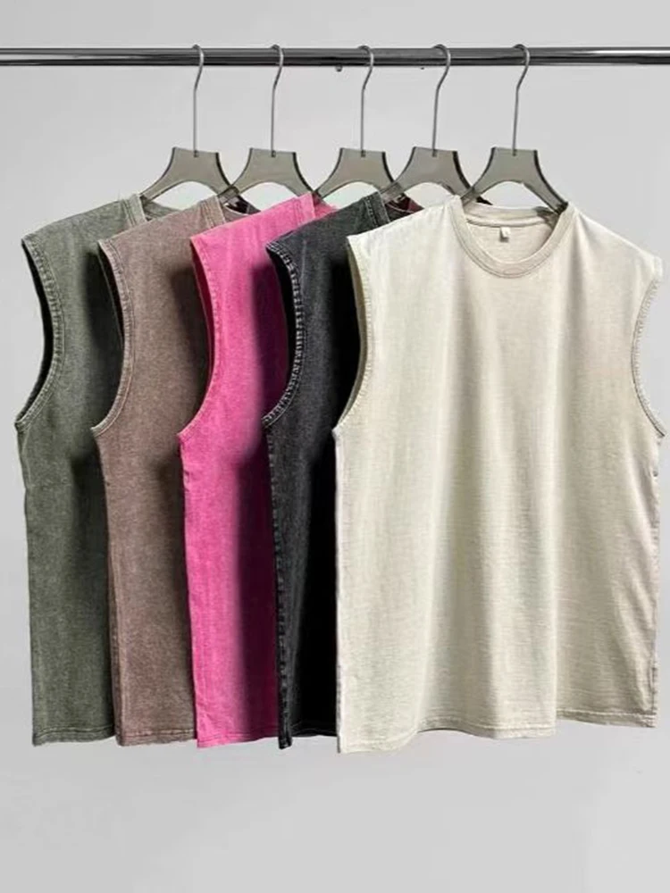 Débardeur en coton délavé pour - Tank Top Muscle avis et prix
