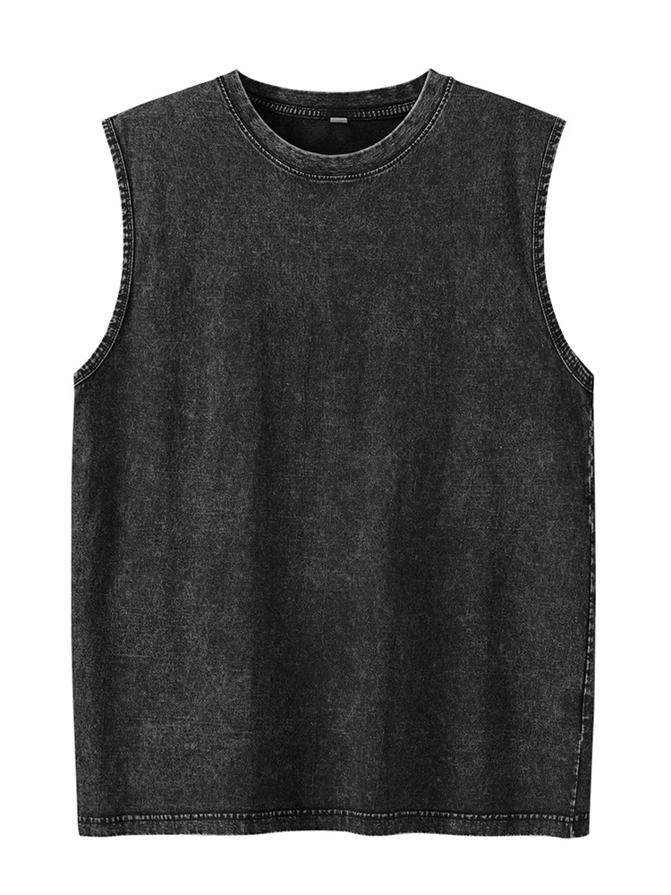 Débardeur en coton délavé pour - Tank Top Muscle avis et prix