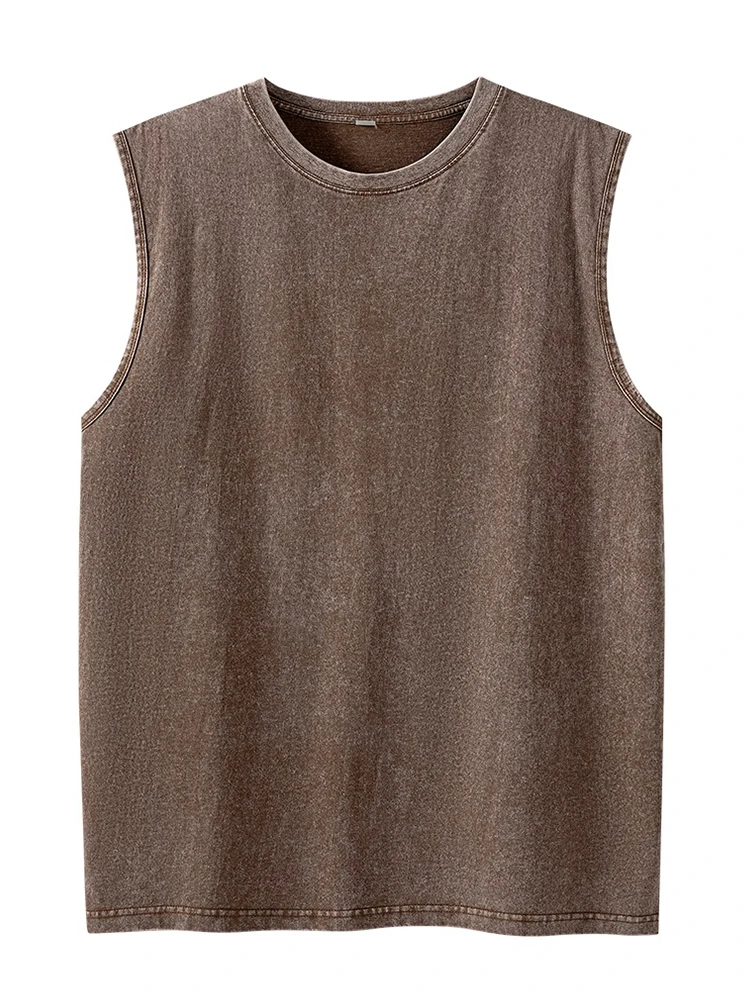 Débardeur en coton délavé pour - Tank Top Muscle avis et prix