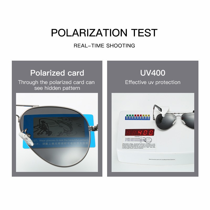 Lunettes de soleil polarisées  - Sunglasses Aviator Polarized avis et prix