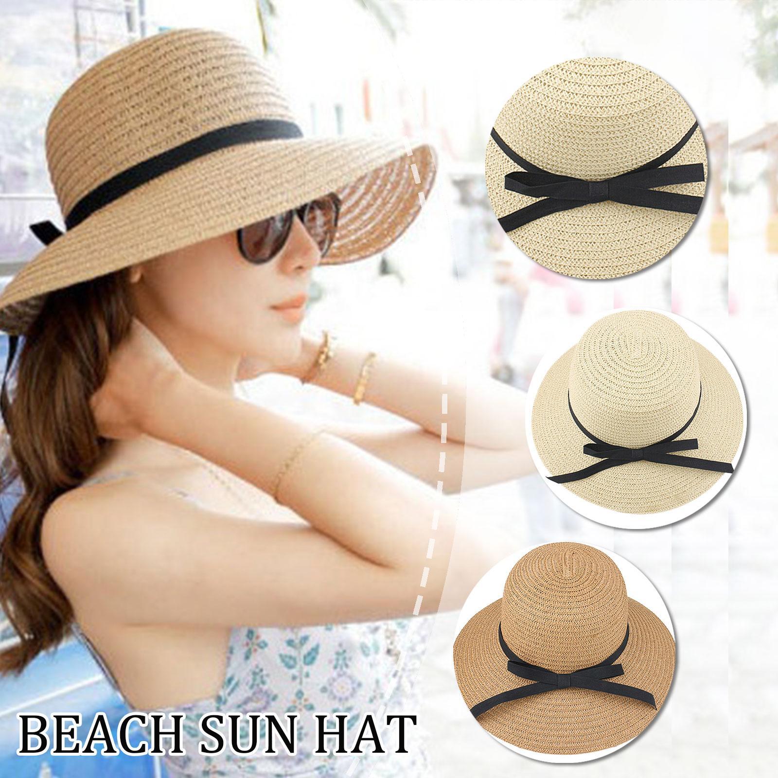 Chapeau de paille à large bord - Bucket Hat Straw avis et prix