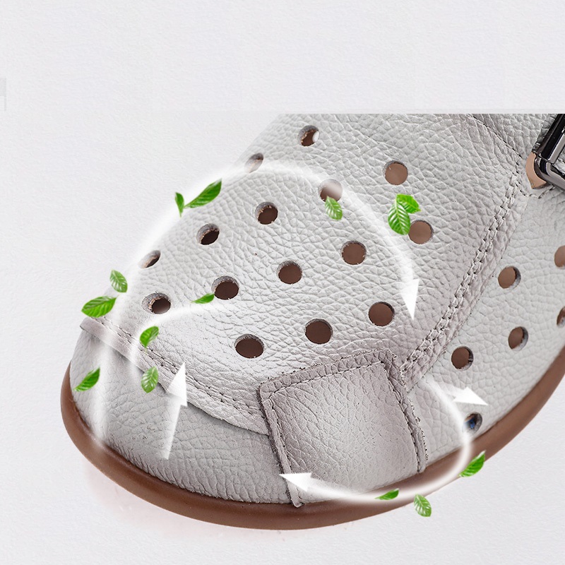 Nouvelles sandales à talon bas - Casual Sandal Leather avis et prix