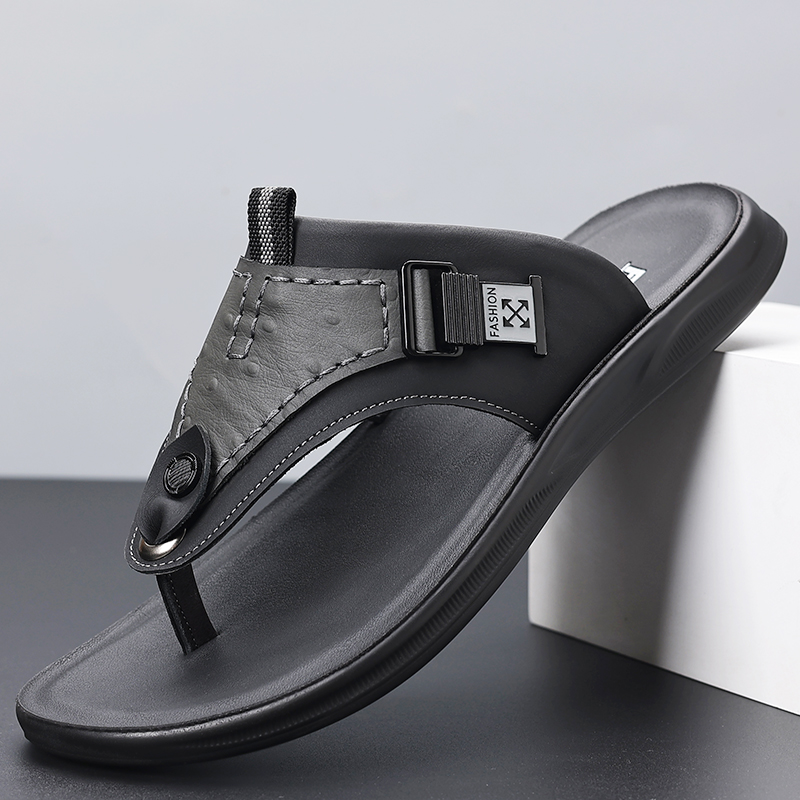 Tongs ajustables à boucle pour - Flip Flop Leather Men avis et prix