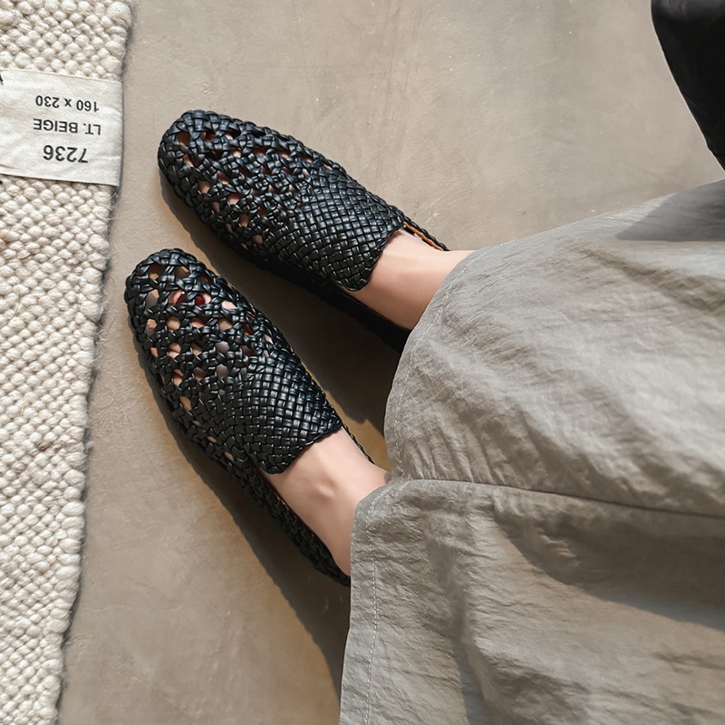 Sandales tressées en cuir véri - Casual Sandal Leather avis et prix