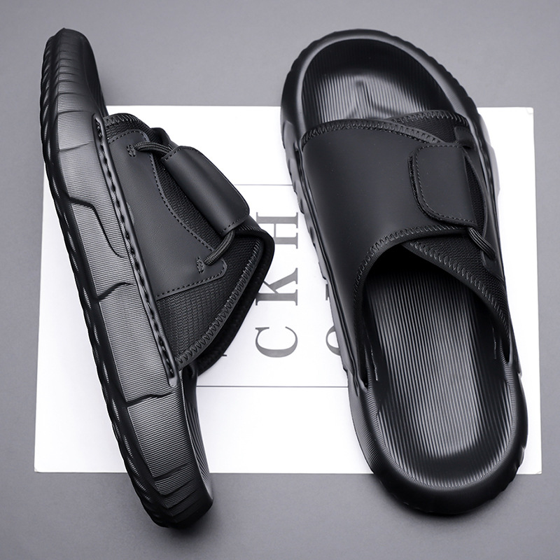 Nouvelles pantoufles d'été 202 - Flip Flop Leather Men avis et prix